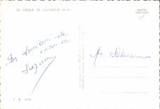 MODERN CARD the Circus De Gavarnie