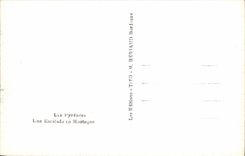 CPSM Hautes Pyrenees une Escalade en Montagne Moutons