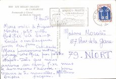 CPSM the Beautiful Images of the Camargue walk has horse at the edge of Vaccares