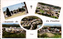 MODERN CARD To remember of Courtine Militaria