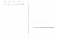 CPM Chateau de Chillon et dents du midi en avril