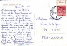 MODERN CARD Boppard Am Rhein Blick Vom Forsthaus Kreuzberg