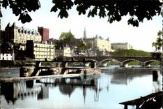 MODERN CARD Pau the Castle Henri IV