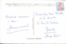 MODERN CARD Pau the Castle Henri IV