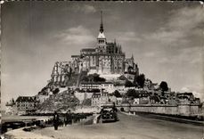 MODERN CARD Mount St Michel the Passage