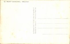 MODERN CARD Mount St Michel