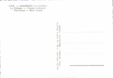 CPSM Chambord Le Chateau Facade Principale