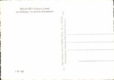 CPSM Villandry Le Chateau Les Jardins D Ornement 