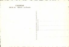 CPSM Royat the Paradise