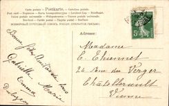 VINTAGE POSTCARD Fantaisie Doves Lives co  Louise