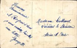 VINTAGE POSTCARD Flowers Birthday