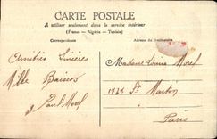 CPA 1er avril poisson Paques