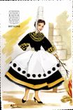 CPA Bretagne Folklore costume