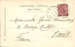 POSTAL Roma Interno Della Basilica di S Maria Maggiore de la VENDIMIA