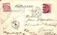 VINTAGE POSTCARD The Cloisters Canterbury Cathedral