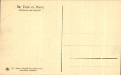 Dom Zu Maguncia de Der de la POSTAL de la VENDIMIA