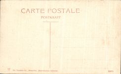 Puerta interior meridional de la arena fina de la iglesia NR D de Bruselas de la POSTAL de la VENDIMIA