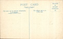 VINTAGE POSTCARD Conway Castle From Embankment