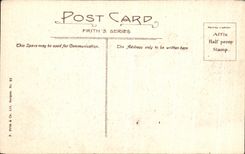 Carne de la coronacion de Westminster de la POSTAL de la VENDIMIA