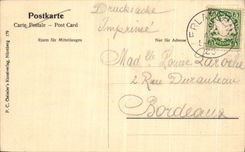 VINTAGE POSTCARD Erlangen Botanisches Institute