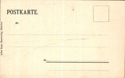 VINTAGE POSTCARD Herrenchiemse Speisezimmer