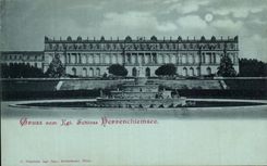 VINTAGE POSTCARD Herrenchiemse Gruss Vom Schloss