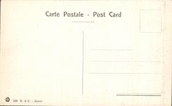 VINTAGE POSTCARD Genova Dettagilo Del Duomo di S Lorenzo Lion