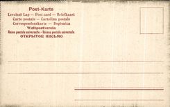 VINTAGE POSTCARD Venezia Posted della Carta