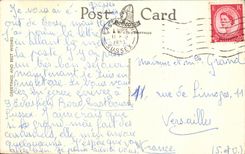 VINTAGE POSTCARD The Carpet Gardens Eastbourne