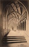 VINTAGE POSTCARD Aachen Dom Kreuzgang Inneres
