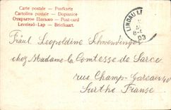 VINTAGE POSTCARD Mainau Brque of