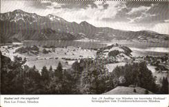 VINTAGE POSTCARD Kochel MIT Herzogstand