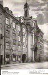 VINTAGE POSTCARD Munchen Johanneskirche und Asamhaus