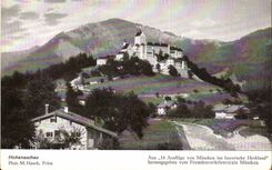 VINTAGE POSTCARD Hohenaschau
