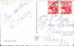 CPSM Bilck Von der Patsch Erkefelbaln Nockspitze Teleferic