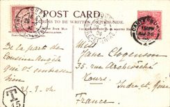 VINTAGE POSTCARD The Canterbury Weavers