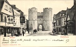 VINTAGE POSTCARD The Canterbury Westgate
