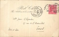 VINTAGE POSTCARD Canterbury To rivet Stour