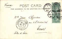 VINTAGE POSTCARD Canterbury Make St Martin S Church