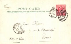 VINTAGE POSTCARD Canterbury Augustine S Galeway College