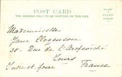 VINTAGE POSTCARD Canterbury The Choir Cathedral