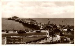 VINTAGE POSTCARD Palacg Pier Brighton