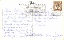 MODERN CARD Blea Tarn and Langdale Pikes