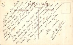 Reglas y ayuntamiento Cardiff de Cory de la POSTAL de la VENDIMIA