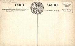 VINTAGE POSTCARD The Traitors Spoils