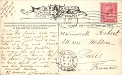 VINTAGE POSTCARD West Marina St Leonards and Pler