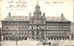 POSTAL Anuers L ayuntamiento de la VENDIMIA