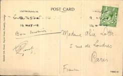 VINTAGE POSTCARD Blackfriars London Bridge