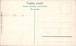 Los arreglos de Barcelona de la POSTAL de la VENDIMIA de siegan Cortes Catalanas
