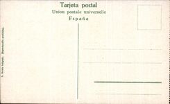 VINTAGE POSTCARD Barcelona Parks of Gracia